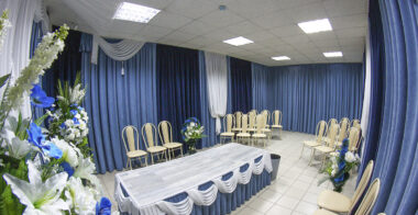 Церемония прощания в траурном зале Краснодара